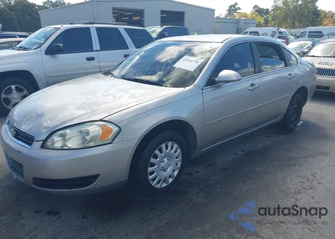 2008 Chevrolet Impala Ls from USA, damaged, VIN 2G1WB58K889257537